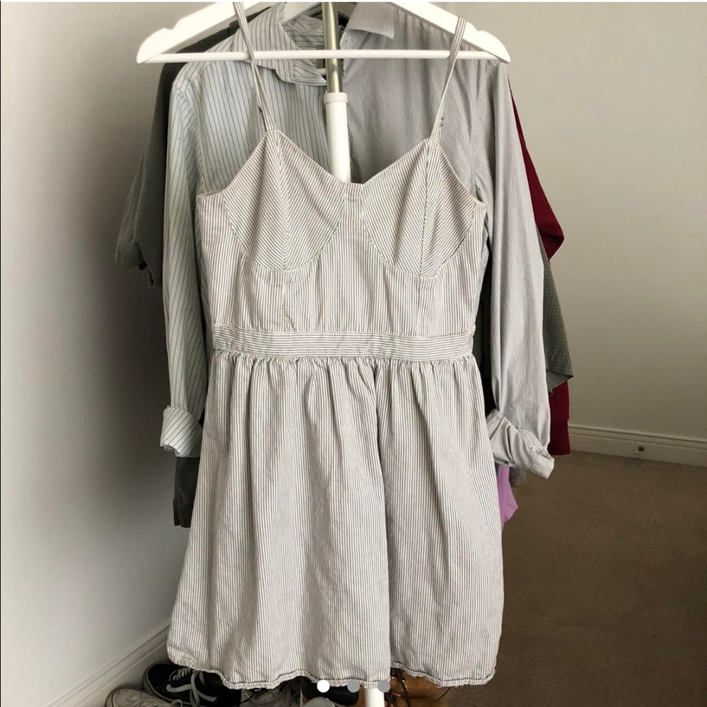 Vintage pinstripe dress